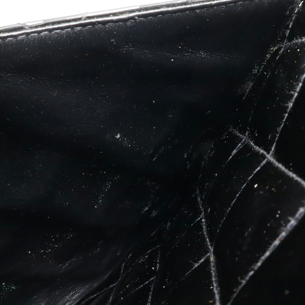 CHANEL Black Leather Logo Shoulder Bag - Picture 10 of 10